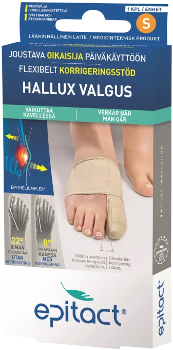 Epitact Flexibelt Korrigeringsstöd 1 st S Epitact