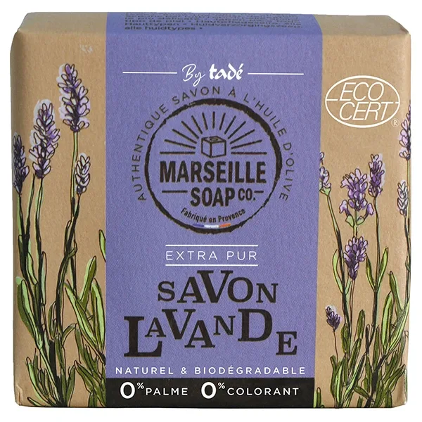 Tadé Pays du Levant Fast Marseille Tvål Lavender 100 g Tadé Pays du Levant