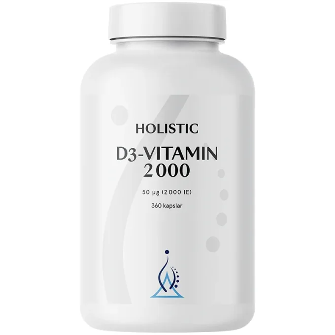 Holistic D3-vitamin 2000 IE 360 st Holistic