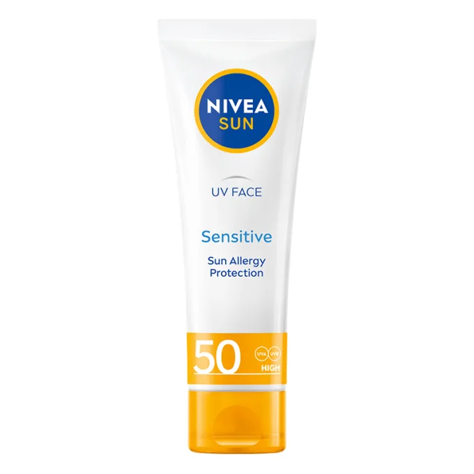 Nivea Sun UV Face Soothing Sensitive Cream SPF50 50 ml Nivea