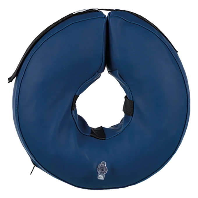 Trixie Hundkrage Uppblåsbar Blå M (40-45cm) Trixie