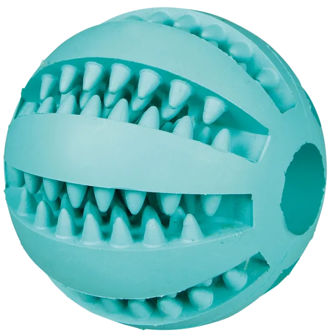 Trixie Denta Fun Baseball Mintfresh Naturgummi Ø 6 cm Trixie