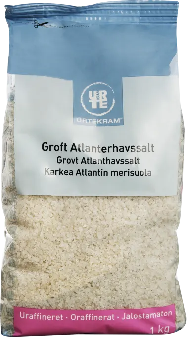 Urtekram Grovt Havssalt 1 kg Urtekram