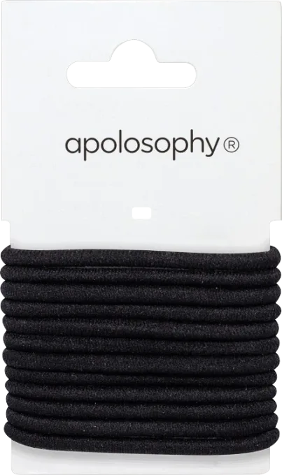 Apolosophy Hårsnoddar Svarta 12st Apolosophy