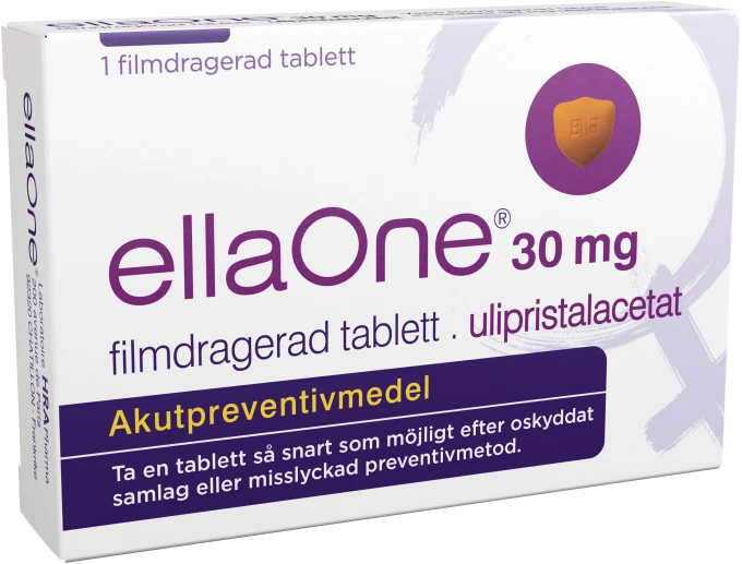ellaOne filmdragerad tablett, 30mg, 1tablett EllaOne
