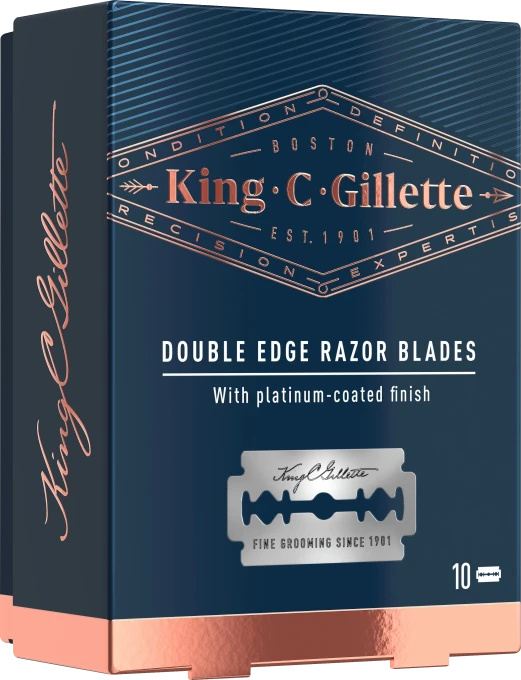 King C Gillette Double Edge Blades 10-pack King C Gillette