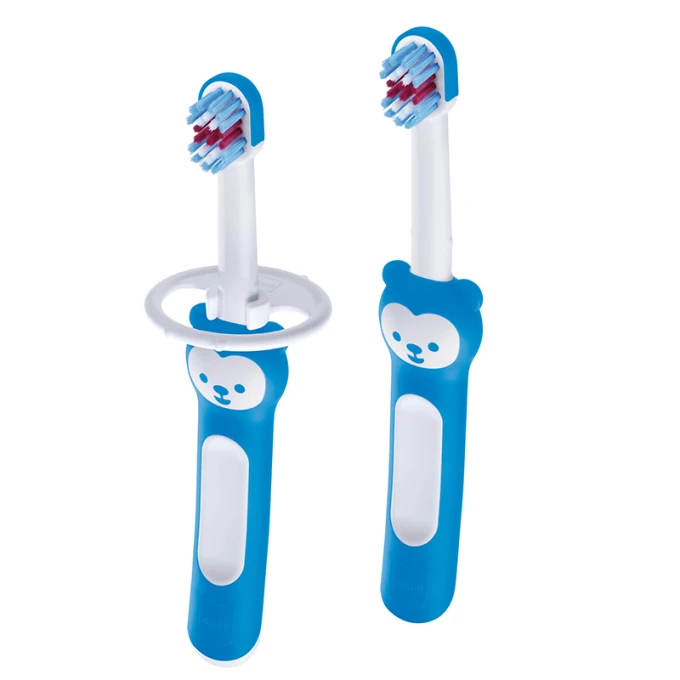 MAM Baby's Brush Blue 2-pack Mam