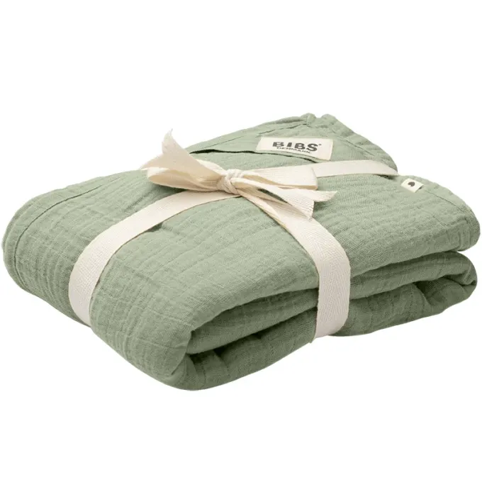 BIBS Muslin Swaddle 120x120 cm Sage Bibs
