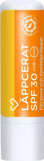 Hjärtats Läppcerat Oparfymerad SPF 30, 4,8 g Hjärtats