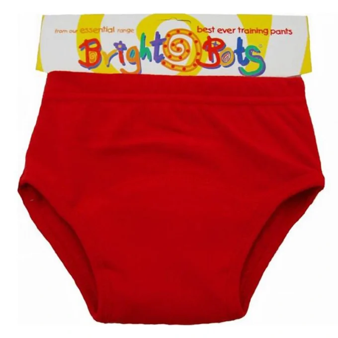 Bright Bots Potträningsbyxa Röd M Bright Bots