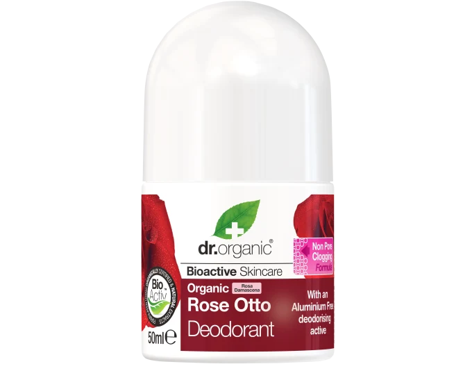 Dr. Organic Rose Otto Oil Deodorant Roll-On 50 ml Dr.Organic