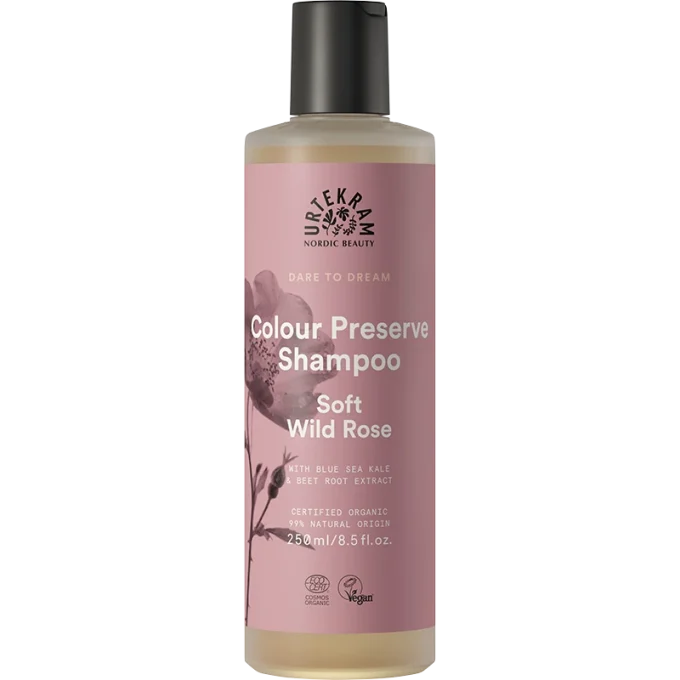 Urtekram Dare To Dream Soft Wild Rose Colour Preserve Shampoo 250 ml Urtekram