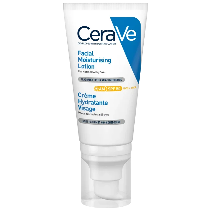CeraVe Facial Moisturising Lotion AM SPF 50, 52 ml Cerave