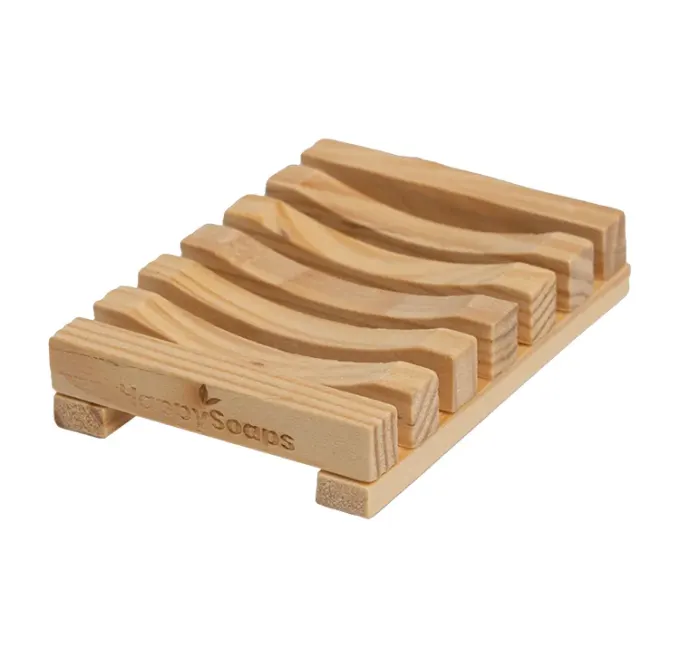 HappySoaps Shampoo Bar & Soap Holder Bambu HappySoaps