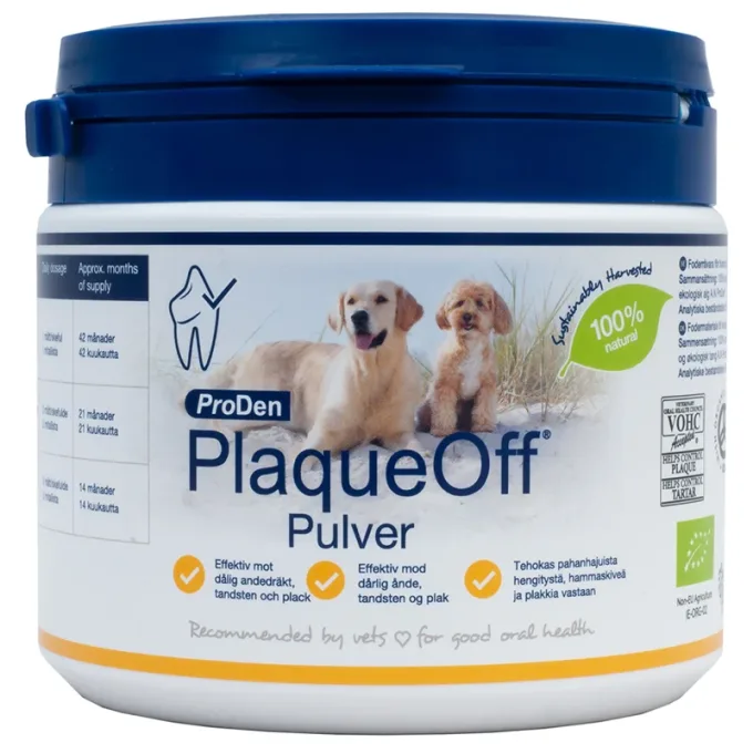 PlaqueOff Powder hund och katt 420 g PlaqueOff