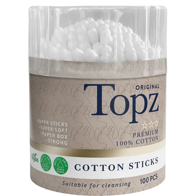 Topz Premium Cotton Sticks 100 st Topz
