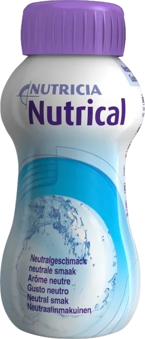 Nutrical glukospolymerer neutral Flaska 4x200milliliter 