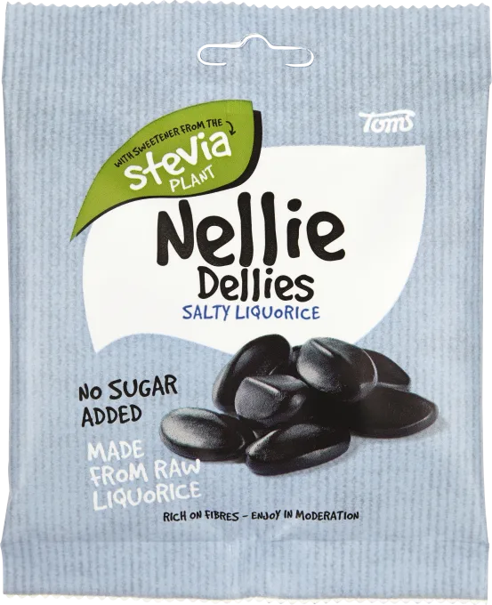 Nellie Dellies Salty Liquorice 90 g Nellie Dellies
