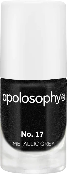Apolosophy Nail Polish 4,5 ml Metallic Grey Apolosophy