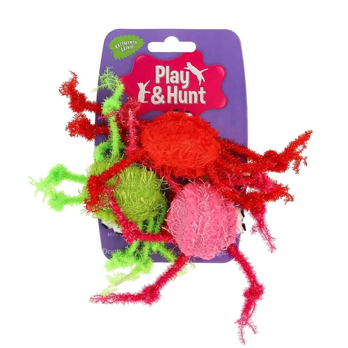 Dogman Kattleksak Spindlar 3-pack Dogman