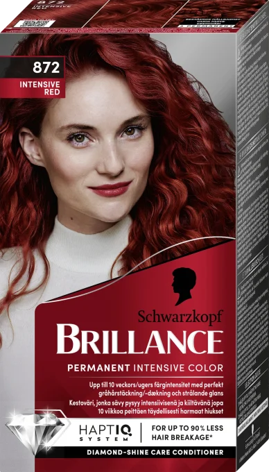 Schwarzkopf Brillance Hårfärg 872 Intensive Red Schwarzkopf