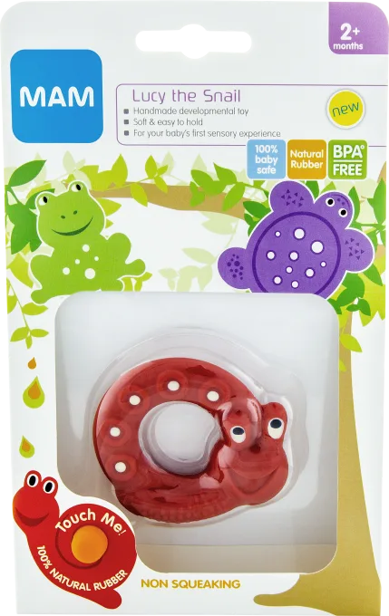 MAM Friends, Lucy the Snail bitring 2 mån+ Mam