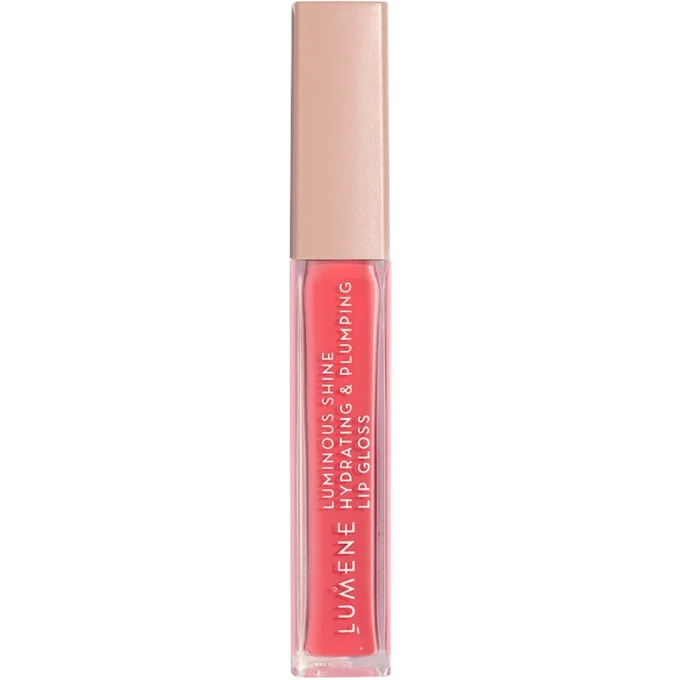 Lumene Luminous Shine Hydrating & Plumping Lip Gloss 5 ml 4 Peach Pink Lumene