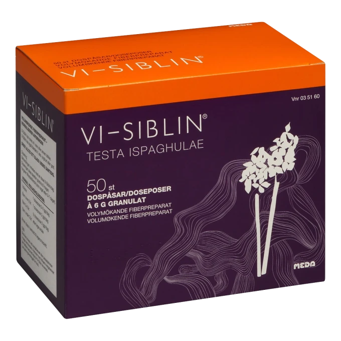 Vi-Siblin granulat i dospåse 610 mg/g 50 st Vi-siblin