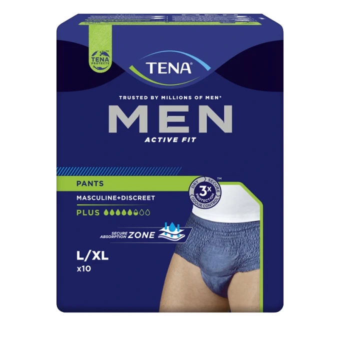 TENA Men Pants Plus L/XL 10 st Tena