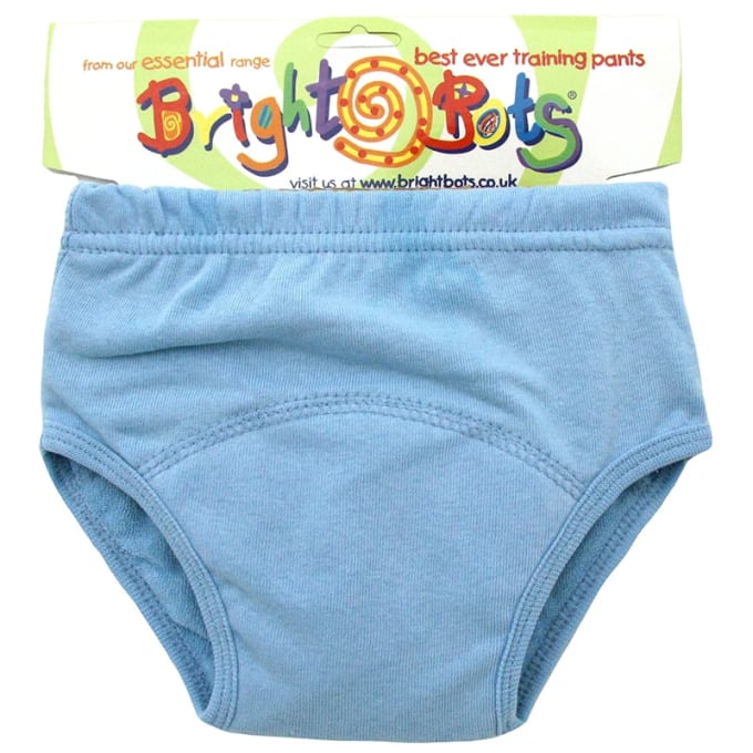 Bright Bots Potträningsbyxa Ljusblå Large Bright Bots