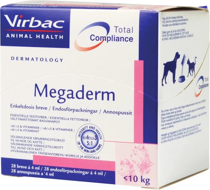 Virbac Megaderm 28x4 ml Virbac