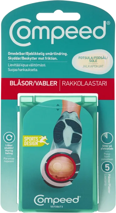 Compeed Underfoot Fotsuleplåster 5 st Compeed