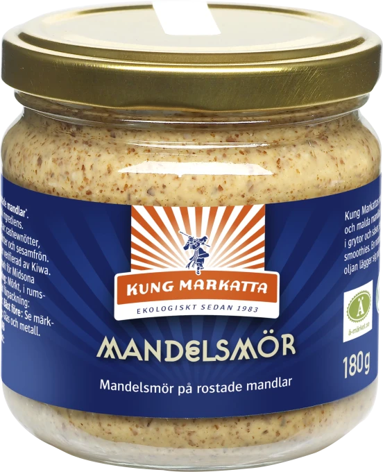 Kung Markatta Mandelsmör Krav 180 g Kung Markatta