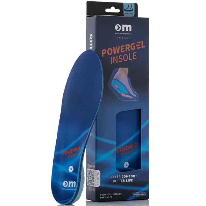 Ortho Movement Powergel Insole 38-40 Ortho Movement