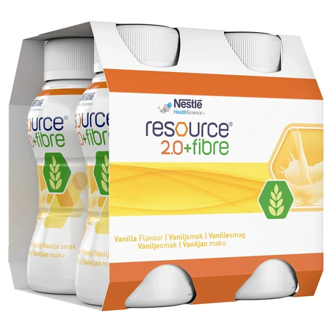 Resource 2.0 + Fibre Vanilj 4x200 ml Resource