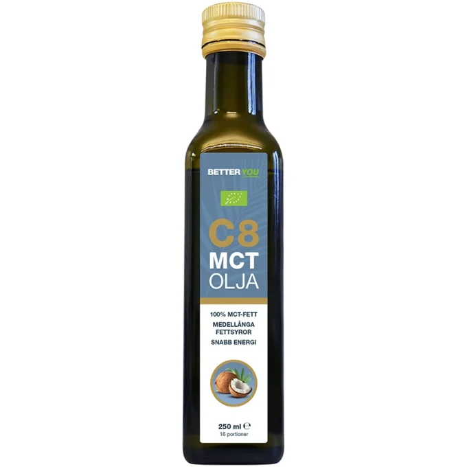 Better You Ekologisk C8 MCT Olja 250 ml Better You