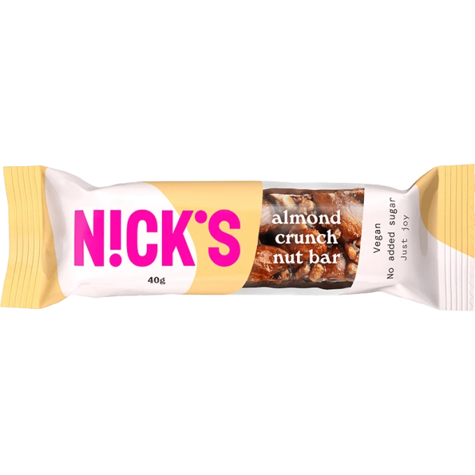 NICK'S Nut Bar Almond Crunch 40 g Nicks