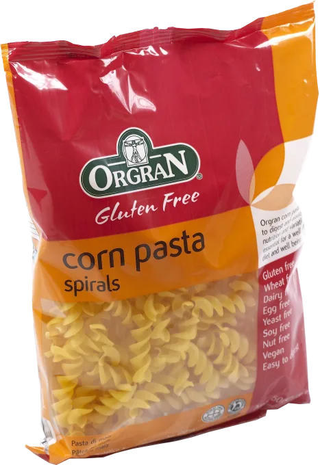 Orgran Majsspiraler glutenfri glutenfri pasta 250gram 