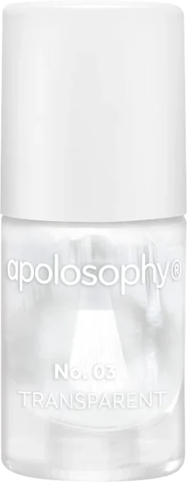 Apolosophy Nail Polish 4,5 ml Transparent Apolosophy