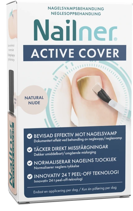 Nailner Active Cover Nagelsvampbehandling 30 ml Nailner