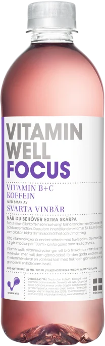 Vitamin Well Focus 50 cl Vitamin Well