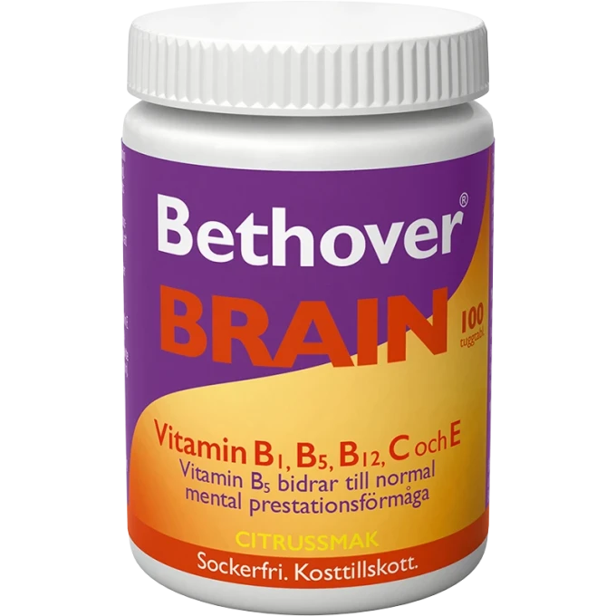 Bethover Brain tuggtabletter 100 st Bethover