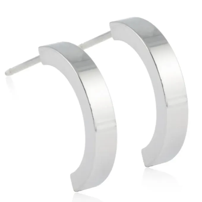 Blomdahl Örhängen Pendant Plain Curved Blomdahl