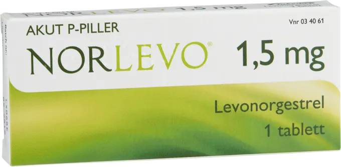 NorLevo tablett 1,5 mg, 1 st Norlevo