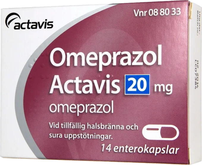 Omeprazol Actavis kapsel 20 mg 14 st Actavis