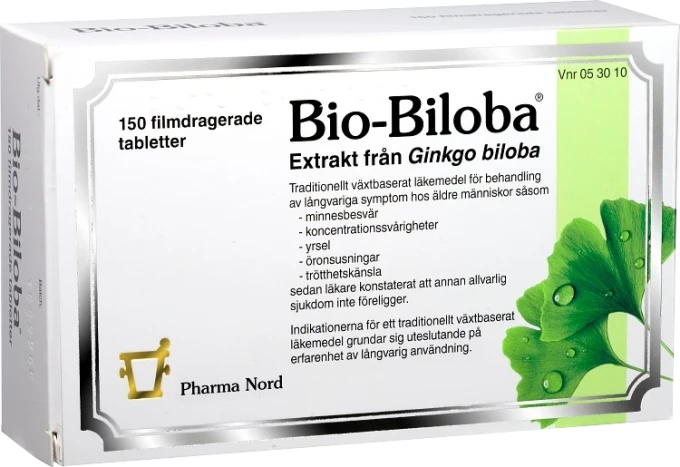 Pharma Nord Bio-Biloba filmdragerad tablett 150 st Pharma Nord