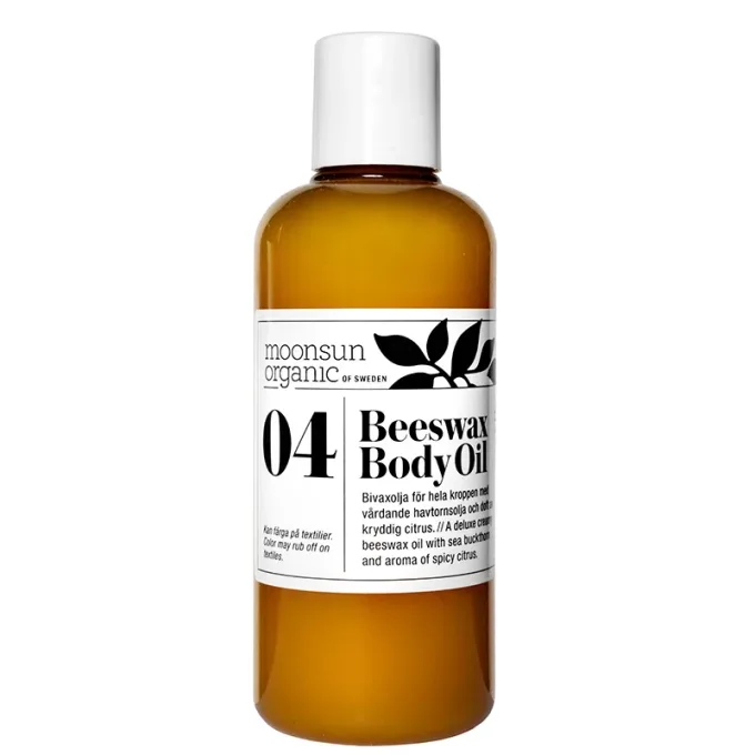 Moonsun Organic of Sweden Beeswax Body Oil 200 ml Moonsun
