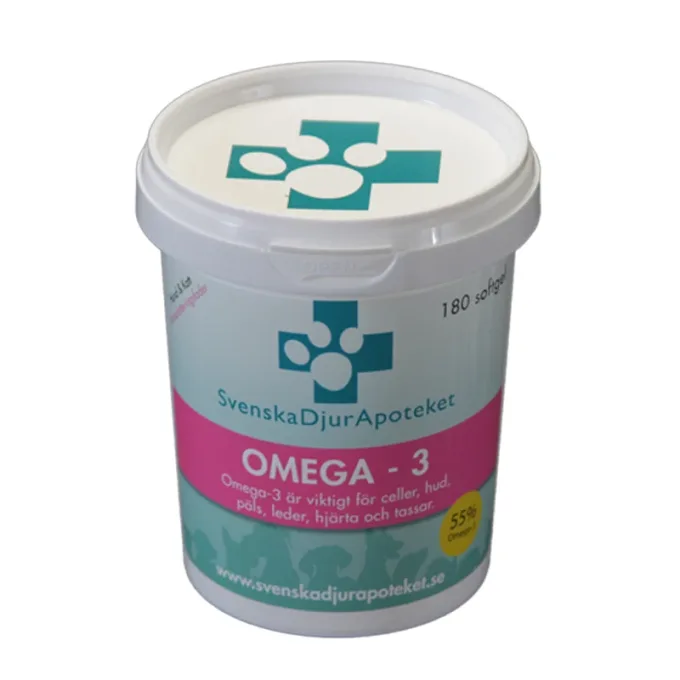 Svenska DjurApoteket Omega-3 180 kapslar Svenska DjurApoteket