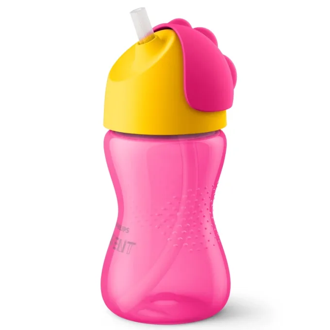 Philips Avent Sugrörsmugg Bendy 300 ml 12 mån+ Rosa Philips Avent