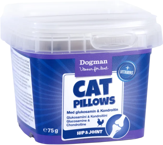 Dogman Cat Pillows Glukosamin + Kondroitin 75 g Dogman